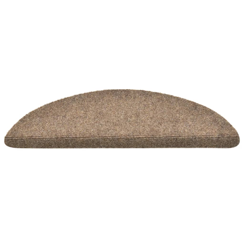 Trapmatten Zelfklevend Naaldvilt Kleurig 10 56 x 17 x 3 cm Crème