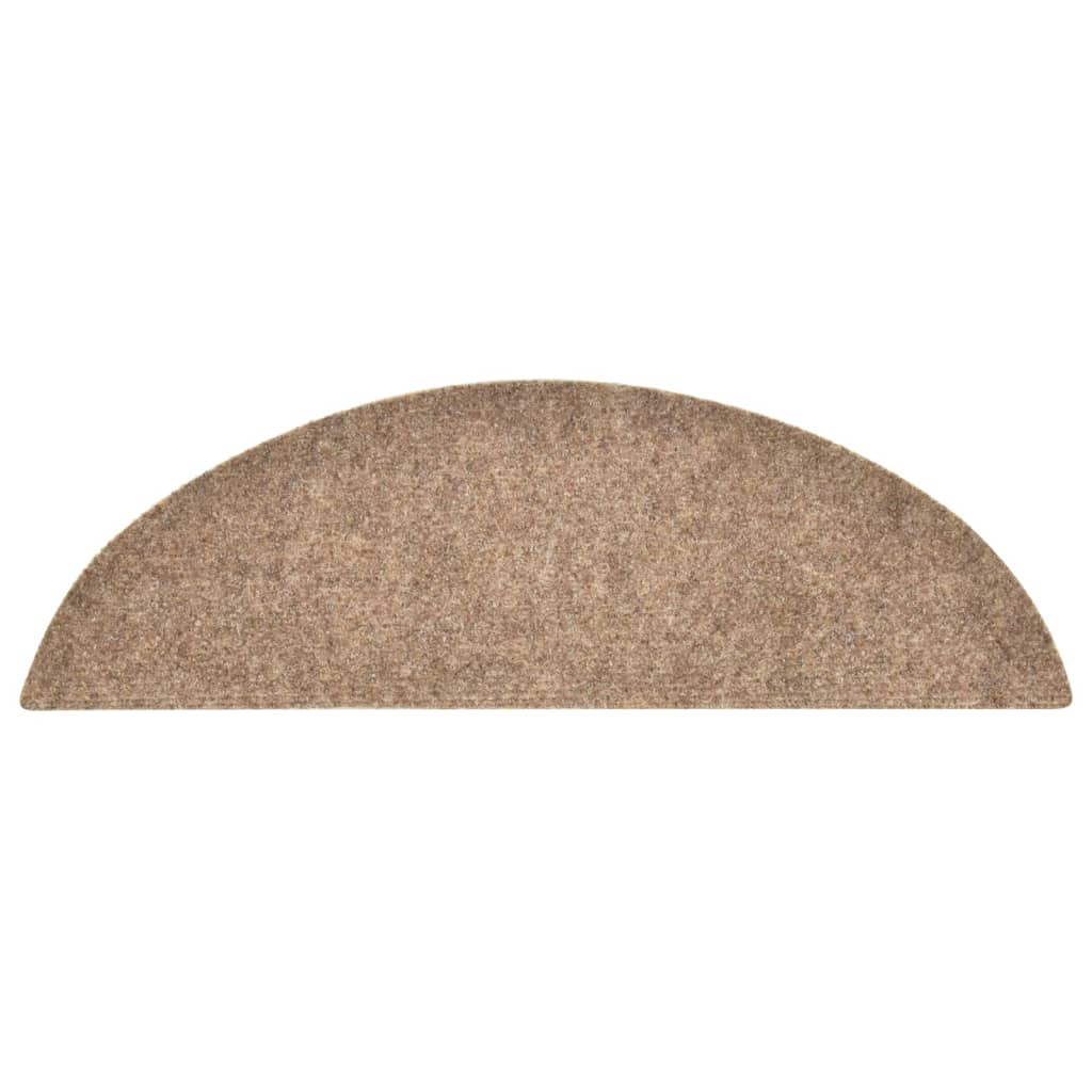 Trapmatten Zelfklevend Naaldvilt Kleurig 10 56 x 17 x 3 cm Crème