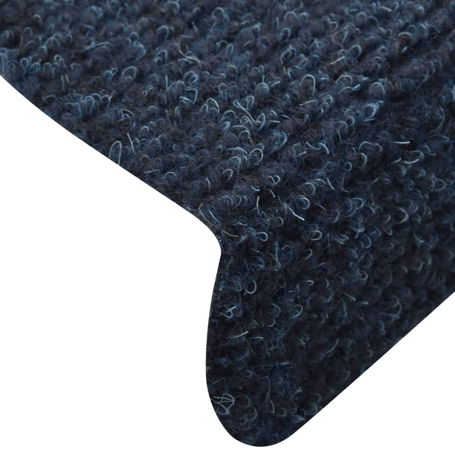 Trapmatten Zelfklevend 5 St 56X17X3 Cm Naaldvilt Marineblauw 56 x 17 x 3 cm