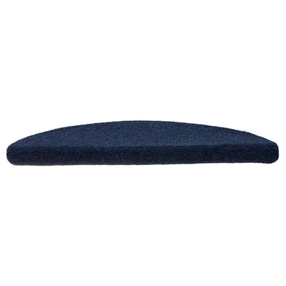 Trapmatten zelfklevend 10 stuks 56x17x3 cm marineblauw halfrond