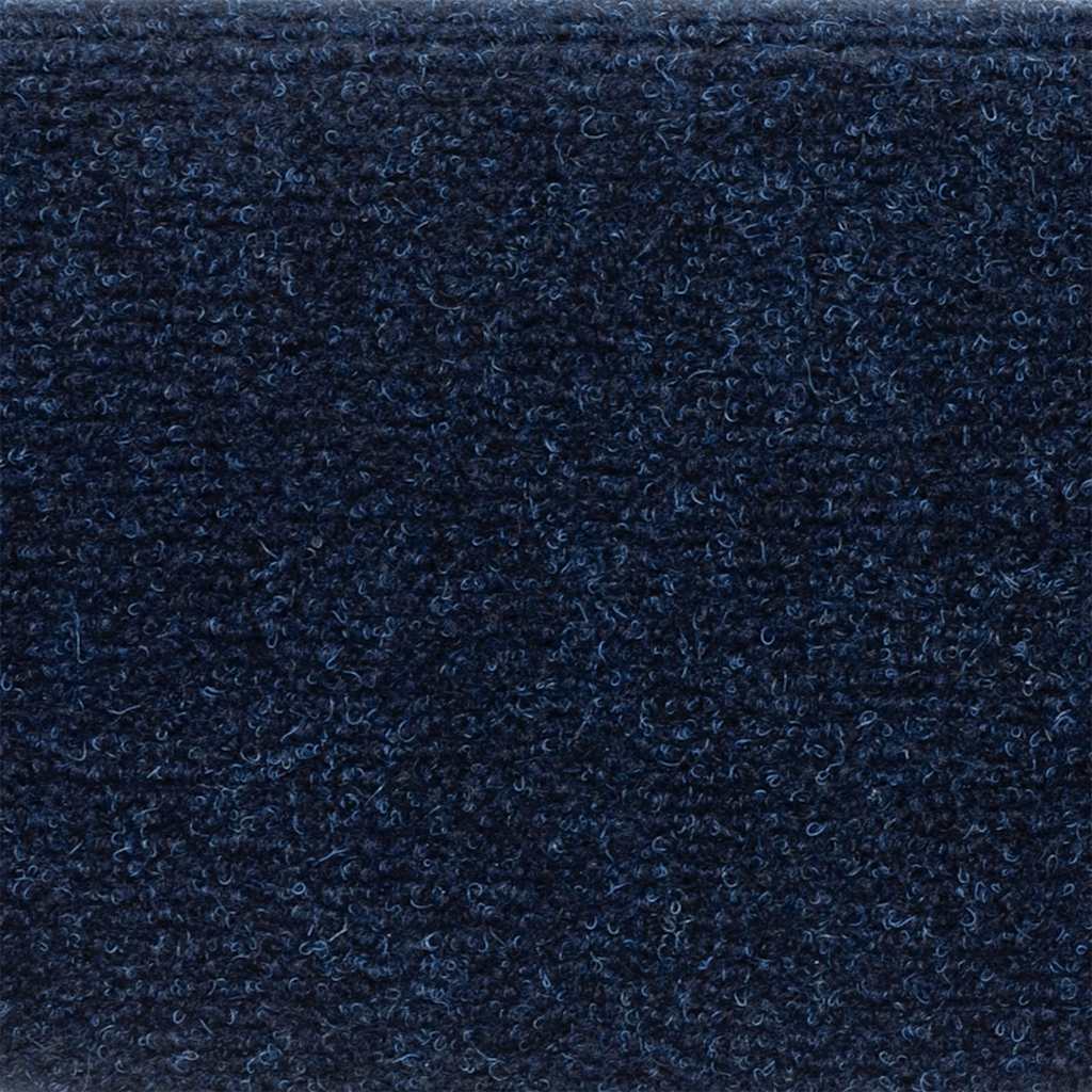 Trapmatten zelfklevend 10 stuks 56x17x3 cm marineblauw halfrond