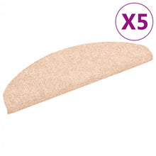 Trapmatten Zelfklevend Naaldvilt Bruin 5 65 x 21 x 4 cm Beige
