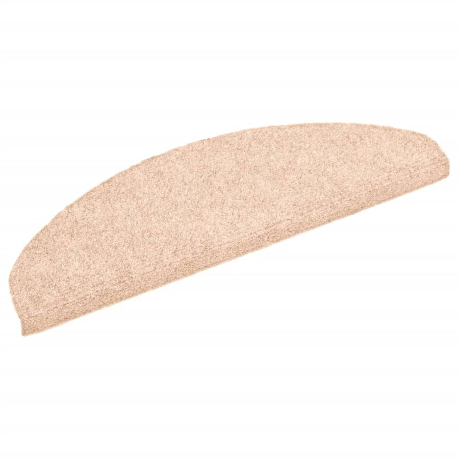 Trapmatten Zelfklevend Naaldvilt Bruin 10 65 x 21 x 4 cm Beige