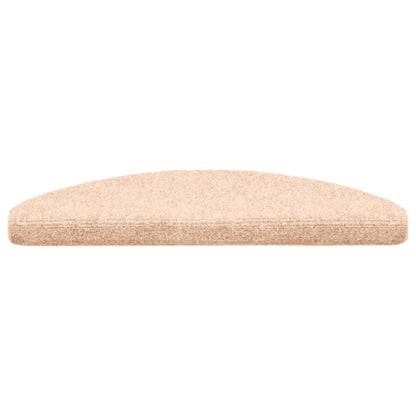Trapmatten Zelfklevend Naaldvilt Bruin 10 65 x 21 x 4 cm Beige