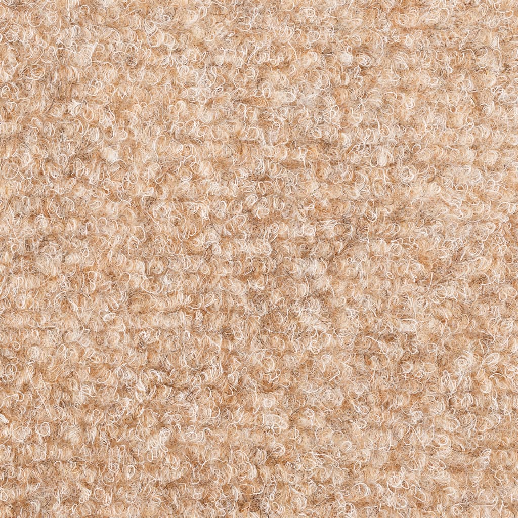 Trapmatten Zelfklevend Naaldvilt Bruin 10 65 x 21 x 4 cm Beige