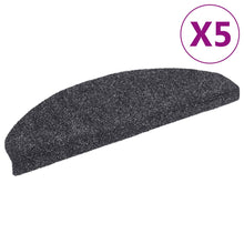 Trapmatten Zelfklevend Naaldvilt 5 65 x 21 x 4 cm Donkergrijs