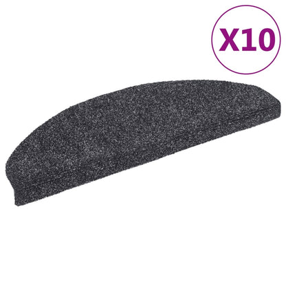 Trapmatten Zelfklevend Naaldvilt 10 65 x 21 x 4 cm Donkergrijs