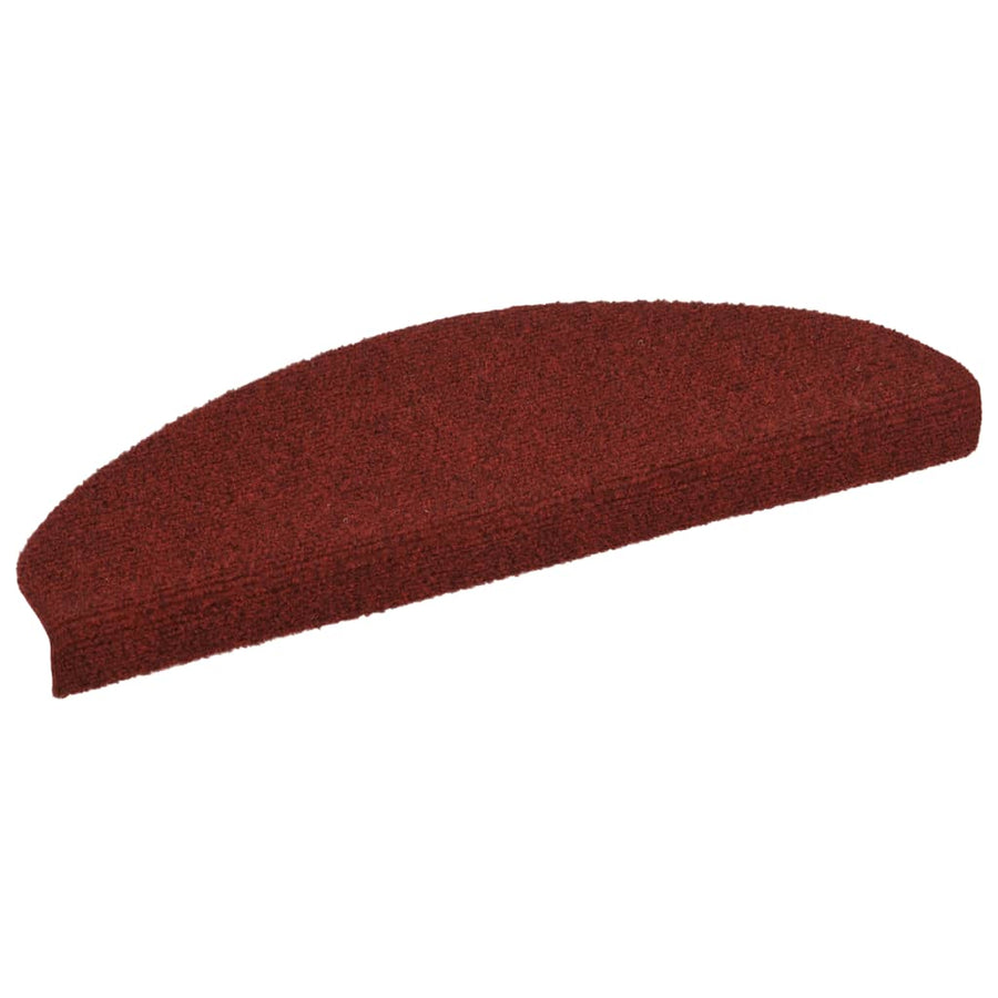 Trapmatten Zelfklevend Naaldvilt 10 65 x 21 x 4 cm Rood