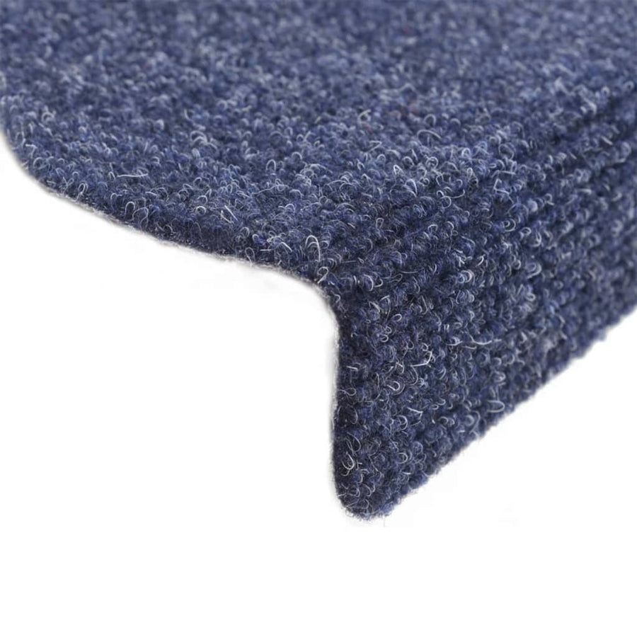 Trapmatten Zelfklevend Naaldvilt 5 65 x 21 x 4 cm Blauw