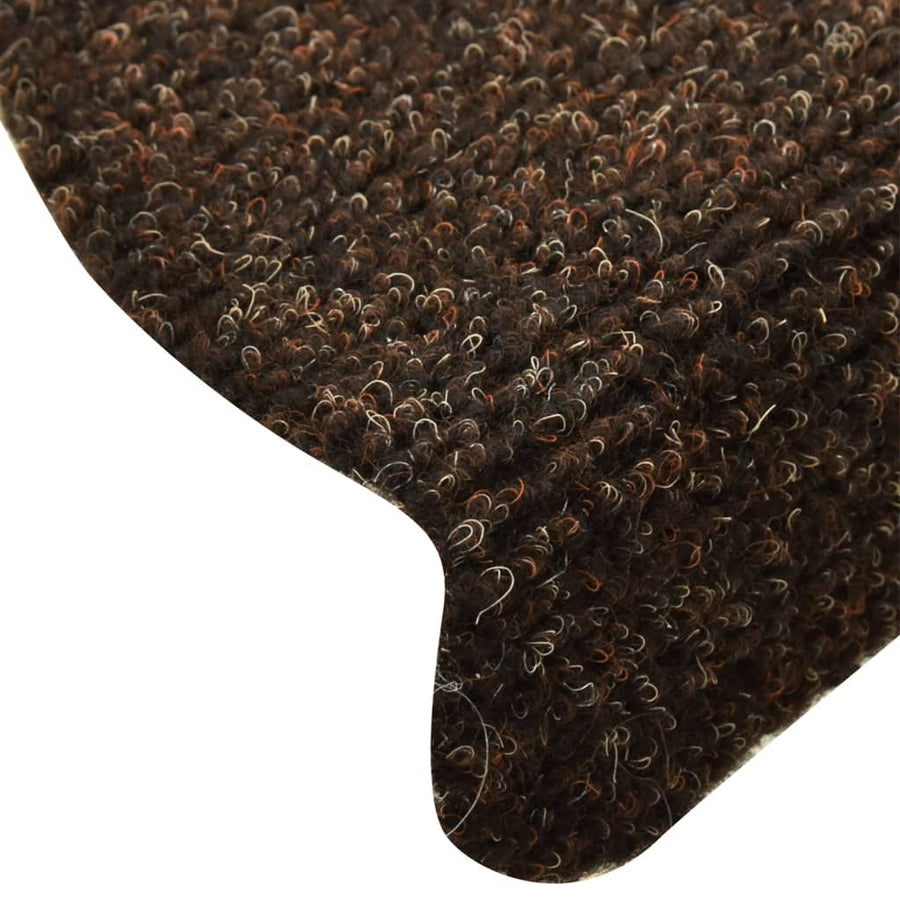 Trapmatten Zelfklevend Naaldvilt 5 65 x 21 x 4 cm Bruin