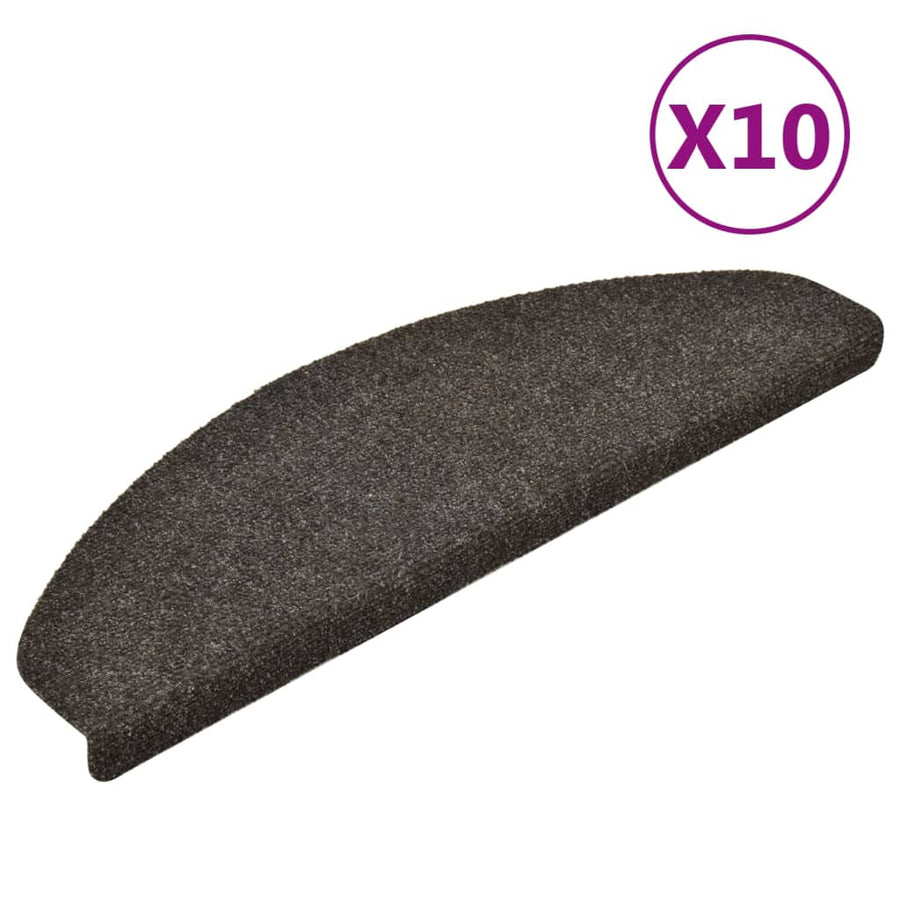 Trapmatten Zelfklevend Naaldvilt 10 65 x 21 x 4 cm Antraciet