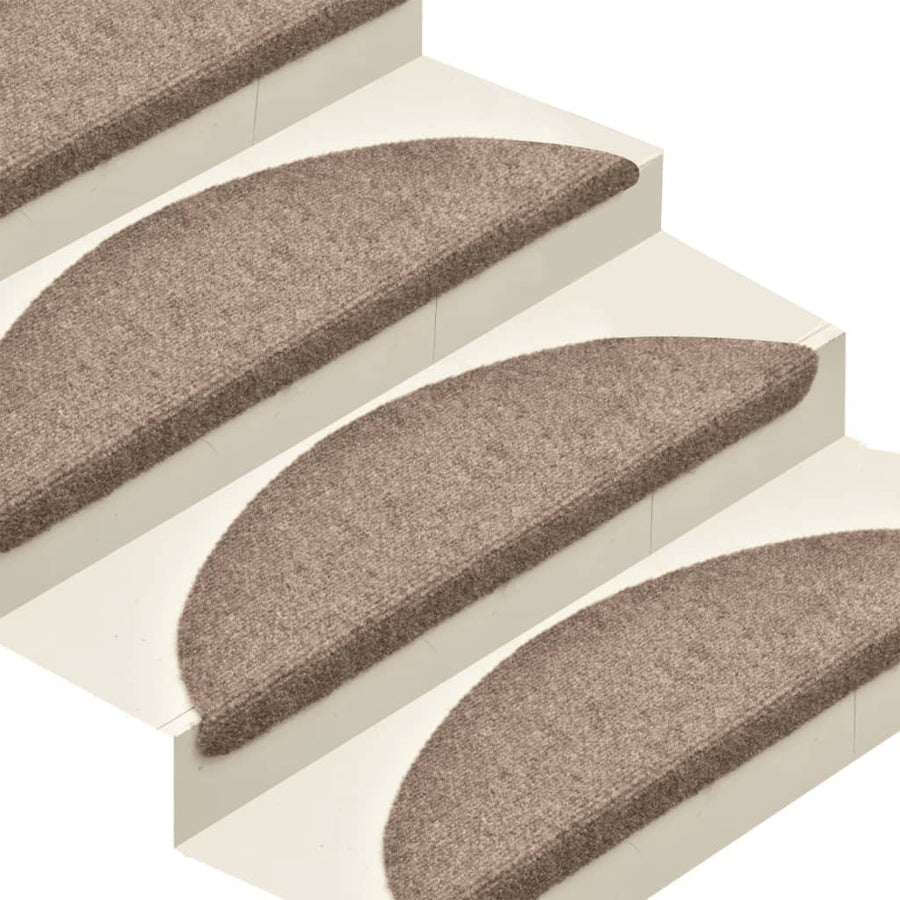 Trapmatten Zelfklevend Naaldvilt Kleurig 5 65 x 21 x 4 cm Crème