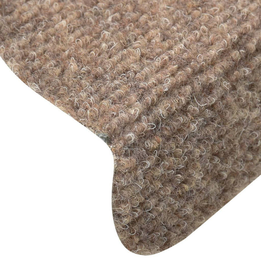 Trapmatten Zelfklevend Naaldvilt Kleurig 5 65 x 21 x 4 cm Crème