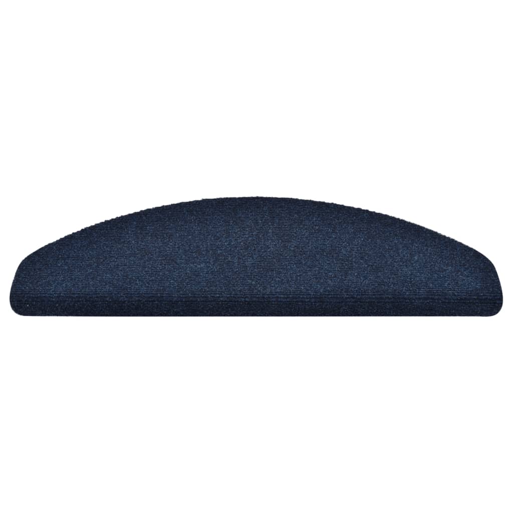 Trapmatten Zelfklevend 5 St 65X21X4 Cm Naaldvilt Marineblauw 65 x 21 x 4 cm