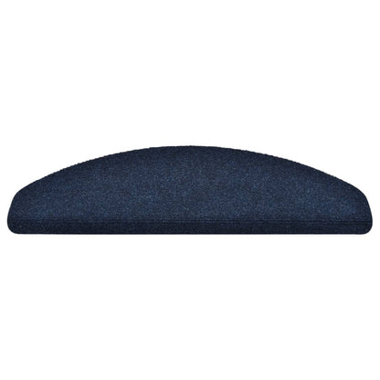 Trapmatten Zelfklevend 5 St 65X21X4 Cm Naaldvilt Marineblauw 65 x 21 x 4 cm