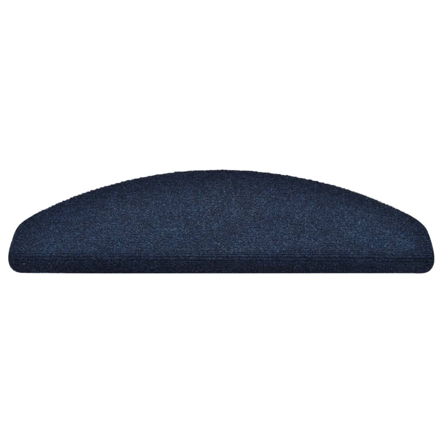 Trapmatten Zelfklevend 5 St 65X21X4 Cm Naaldvilt Marineblauw 65 x 21 x 4 cm