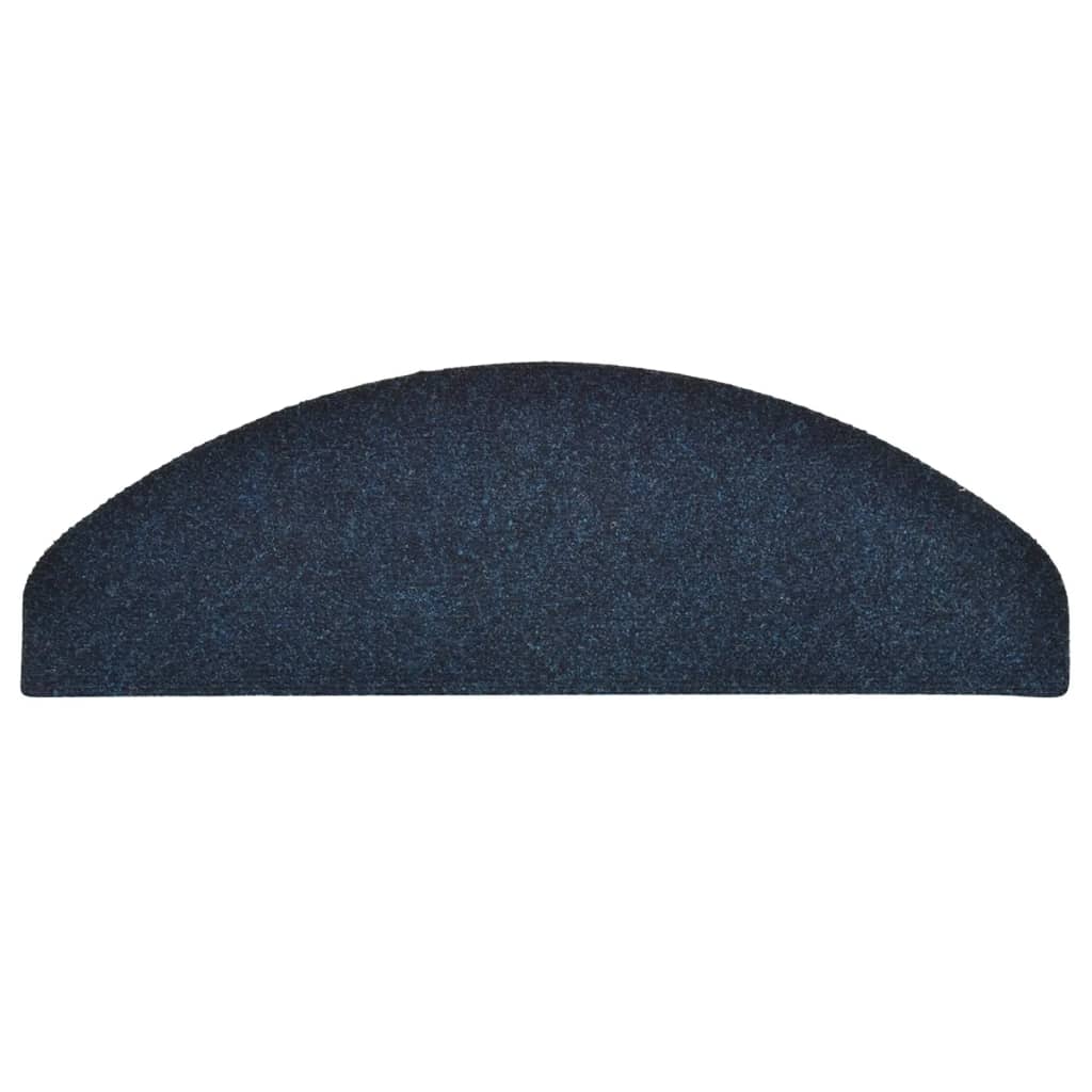 Trapmatten Zelfklevend 5 St 65X21X4 Cm Naaldvilt Marineblauw 65 x 21 x 4 cm