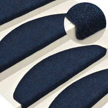 Trapmatten Zelfklevend 5 St 65X21X4 Cm Naaldvilt Marineblauw 65 x 21 x 4 cm