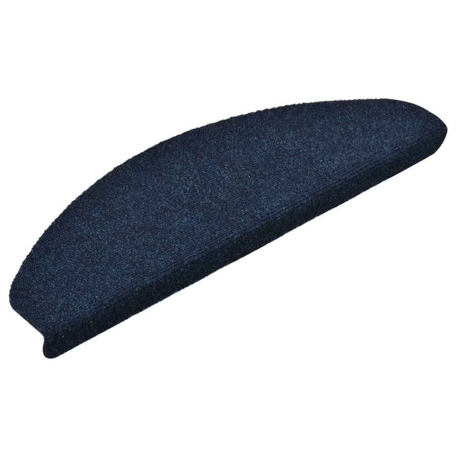 Trapmatten Zelfklevend Naaldvilt 10 65 x 21 x 4 cm Marineblauw