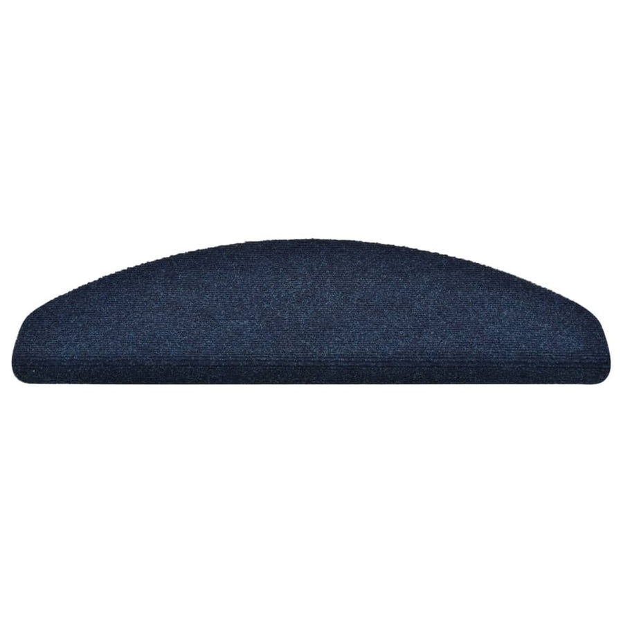 Trapmatten Zelfklevend Naaldvilt 10 65 x 21 x 4 cm Marineblauw