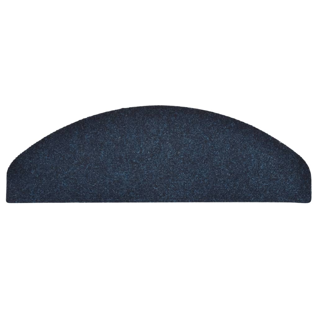 Trapmatten Zelfklevend Naaldvilt 10 65 x 21 x 4 cm Marineblauw