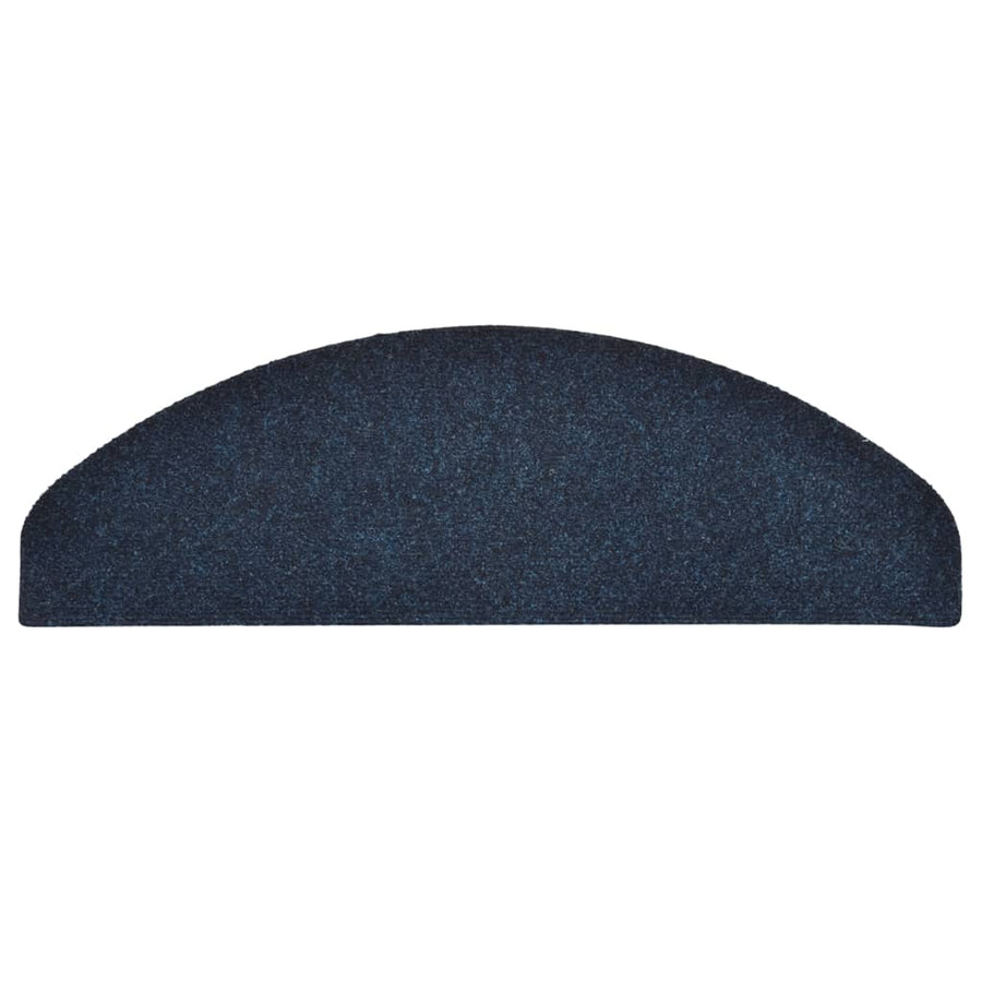 Trapmatten Zelfklevend Naaldvilt 10 65 x 21 x 4 cm Marineblauw