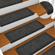 Trapmatten 10 stuks 65x21x4 cm donkergrijs