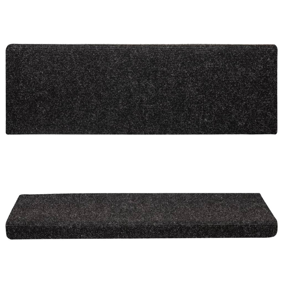 Trapmatten 65X21X4 Cm Naaldvilt 10 Zwart