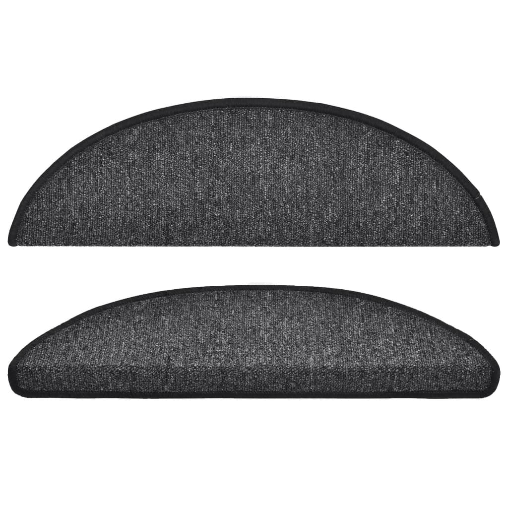 Trapmatten 10 st 56x17x3 cm antracietkleurig 10 56 x 17 x 3 cm Antraciet