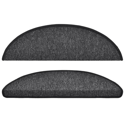 Trapmatten 10 st 56x17x3 cm antracietkleurig 10 56 x 17 x 3 cm Antraciet