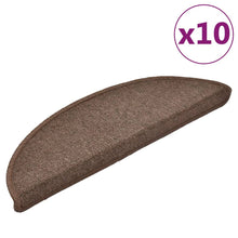 Trapmatten 10 st 56x17x3 cm koffiebruin 10 56 x 17 x 3 cm Koffiebruin