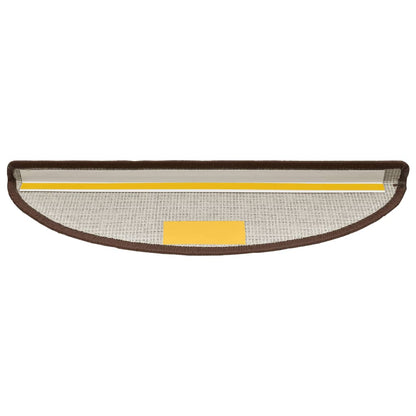 Trapmatten 10 st 56x17x3 cm koffiebruin 10 56 x 17 x 3 cm Koffiebruin