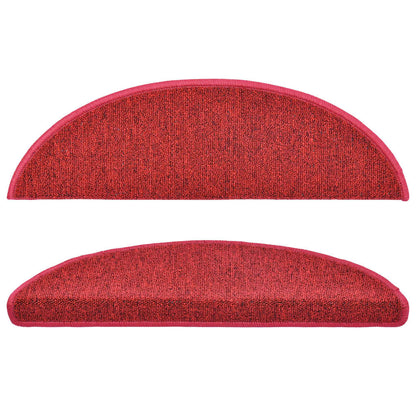 Trapmatten 10 St 56X17X3 Cm Bordeauxrood 56 x 17 x 3 cm