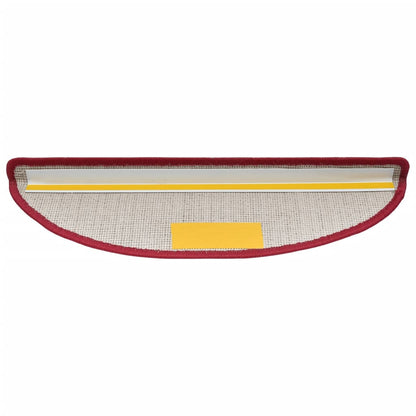 Trapmatten 10 St 56X17X3 Cm Bordeauxrood 56 x 17 x 3 cm