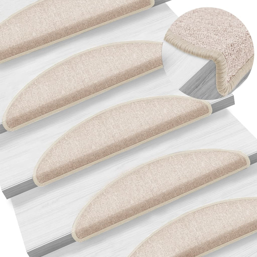 Trapmatten 10 St 56X17X3 Cm Taupe 56 x 17 x 3 cm