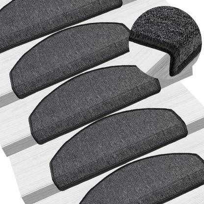 Trapmatten 10 st 65x24x4 cm antracietkleurig 10 65 x 24 x 4 cm Antraciet