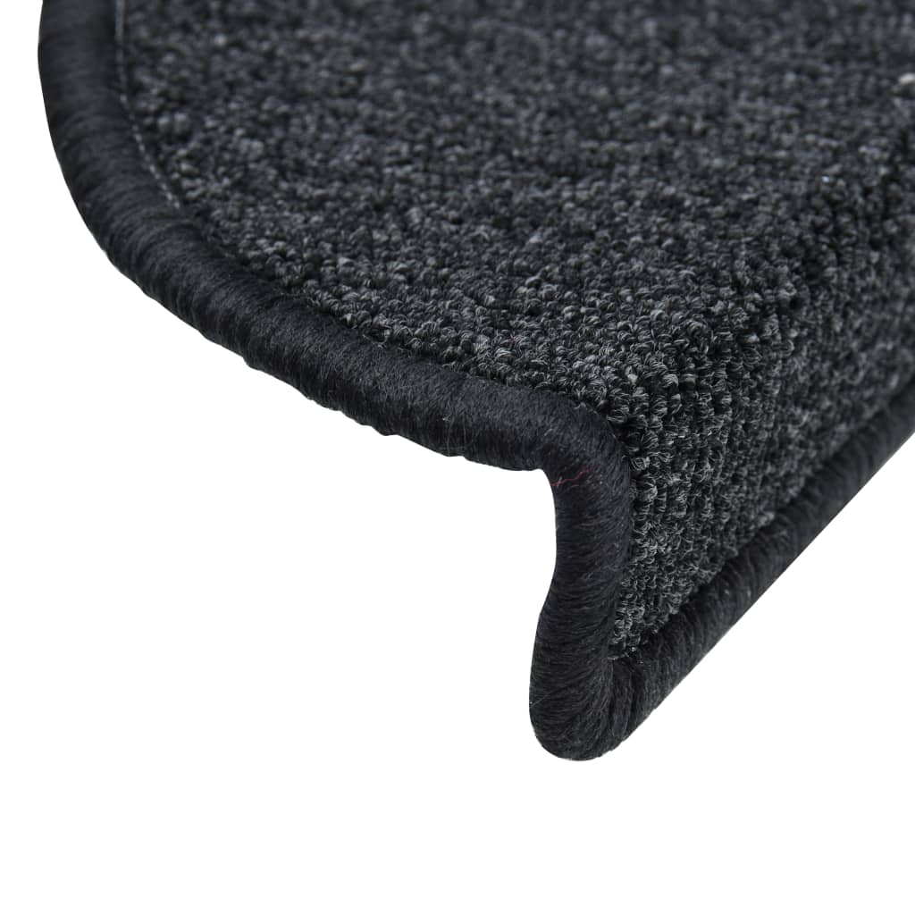Trapmatten 10 st 65x24x4 cm donkergrijs 10 65 x 24 x 4 cm Donkergrijs