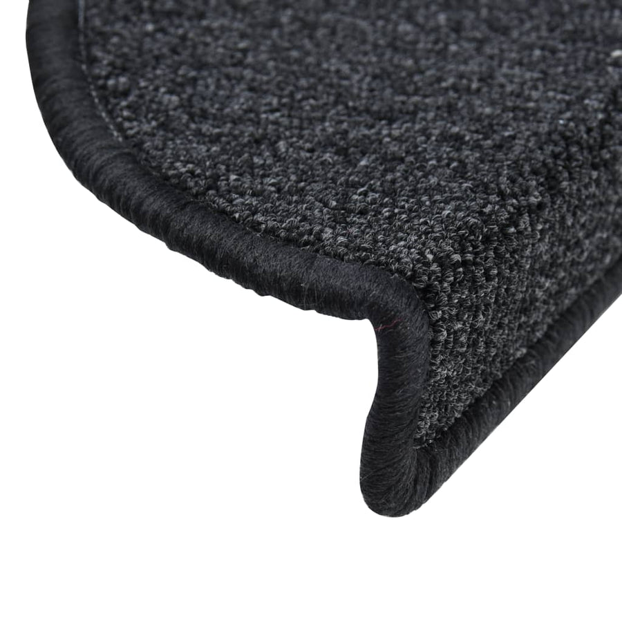 Trapmatten 10 st 65x24x4 cm donkergrijs 10 65 x 24 x 4 cm Donkergrijs