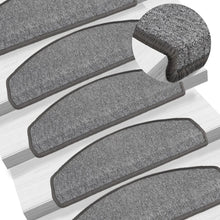 Trapmatten 10 st 65x24x4 cm donkergrijs 10 65 x 24 x 4 cm Donkergrijs