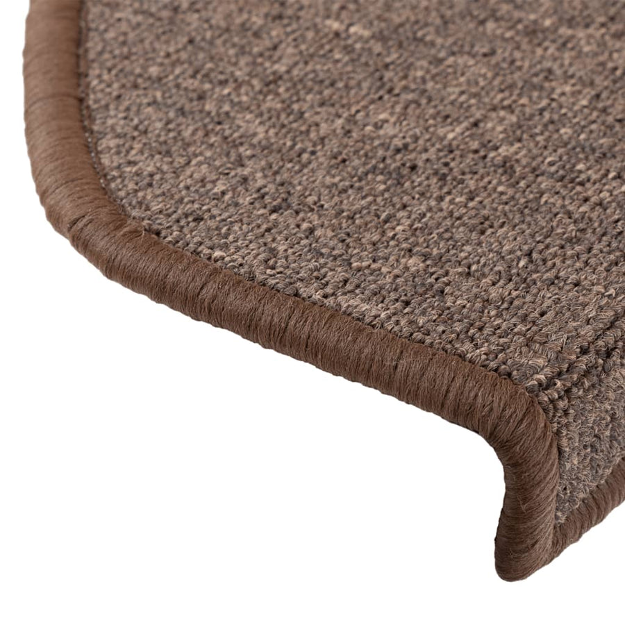 Trapmatten 10 st 65x24x4 cm koffiebruin 10 65 x 24 x 4 cm Koffiebruin