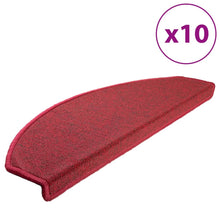 Trapmatten 10 St 65X24X4 Cm Bordeauxrood 65 x 24 x 4 cm