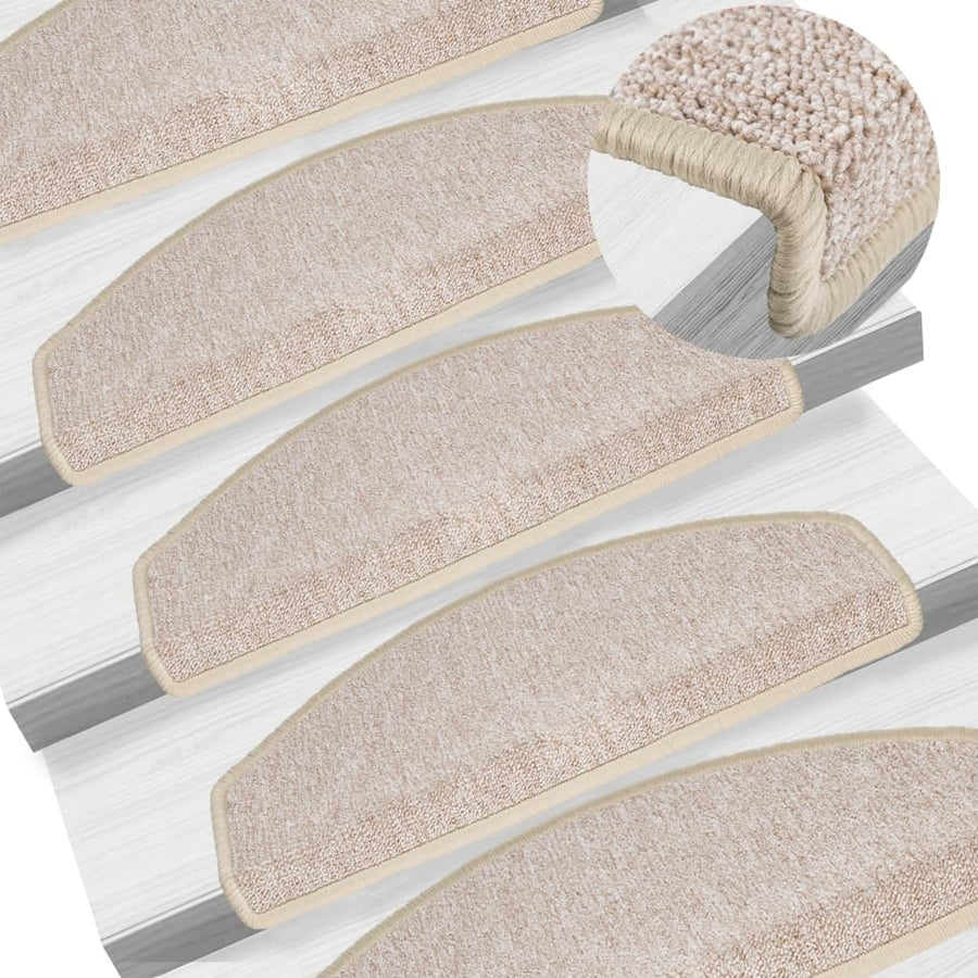 Trapmatten 10 st 65x24x4 cm taupe