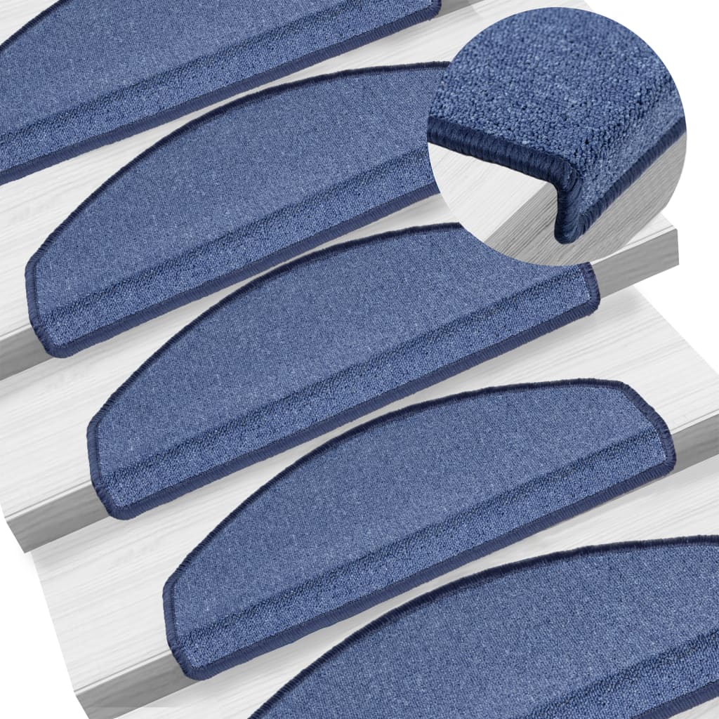 Trapmatten 10 St 65X24X4 Cm Blauw 65 x 24 x 4 cm