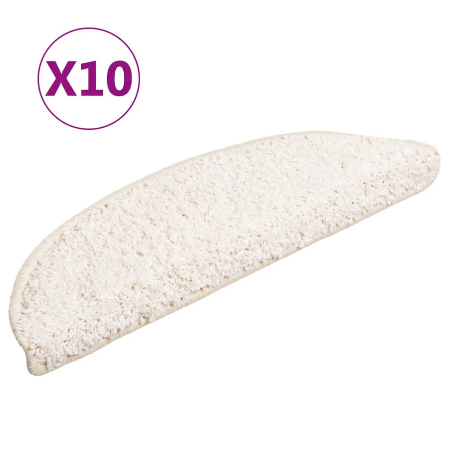 Trapmatten 10 st 56x17x3 cm wit