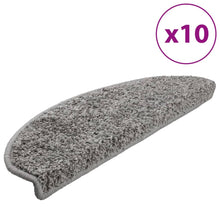 Trapmatten 10 st 65x21x4 cm grijs 10 65 x 21 x 4 cm Grijs