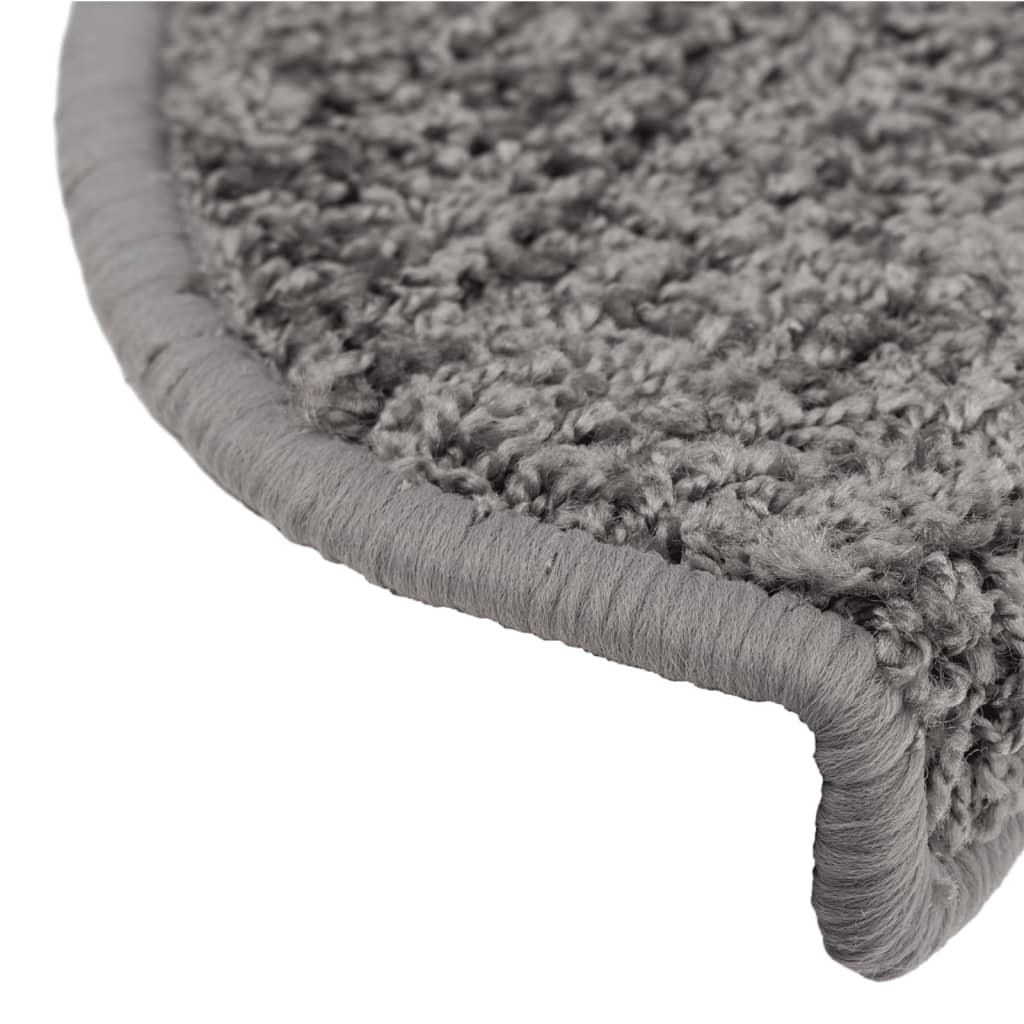 Trapmatten 10 st 65x21x4 cm grijs 10 65 x 21 x 4 cm Grijs