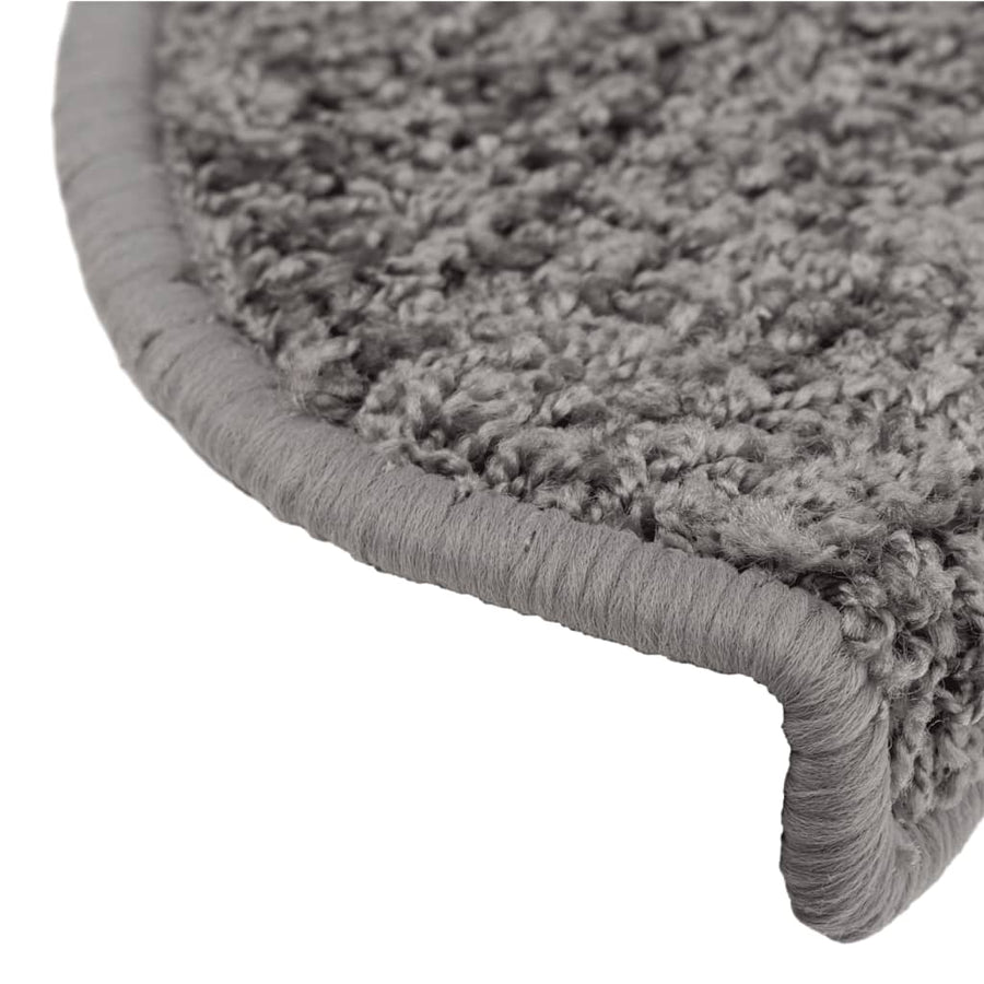 Trapmatten 10 st 65x21x4 cm grijs 10 65 x 21 x 4 cm Grijs