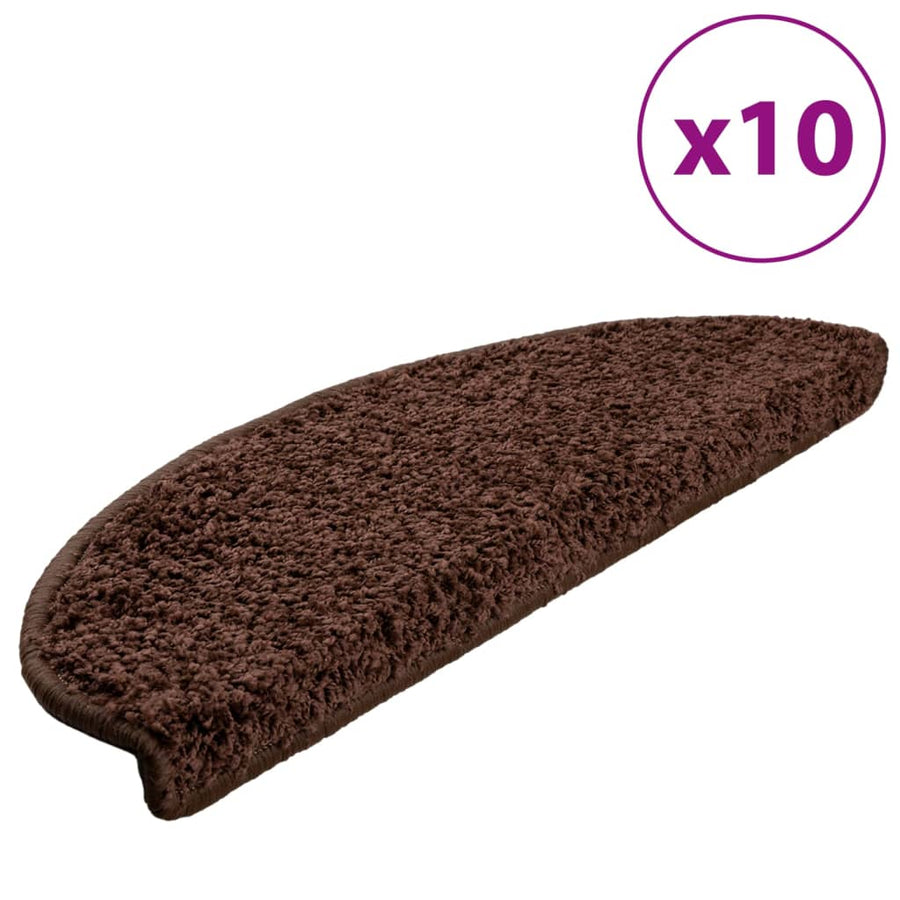 Trapmatten 10 st 65x21x4 cm bruin 10 65 x 21 x 4 cm Bruin