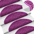 Trapmatten 10 st 65x21x4 cm Violet Halfrond Groot