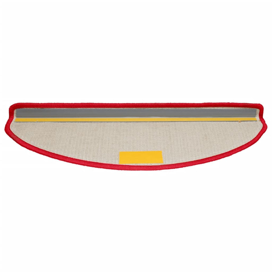 Trapmatten 10 St 65X21X4 Cm Rood 65 x 21 x 4 cm